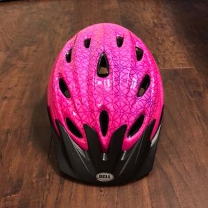 Girls helmet and pads